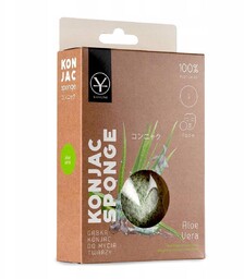 Yasumi Aloe Vera Konjac Sponge S Gąbka konjac