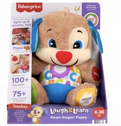 Pluszak Fisher-Price Ucz się i śmiej Szczeniaczek Uczniaczek