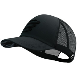 COMPRESSPORT Czapka lifestyle TRUCKER CAP black/black refl