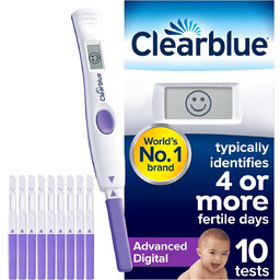 CLEARBLUE cyfrowy test owulacyjny DUAL hormon LH