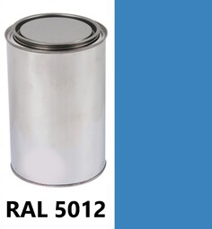 Farba Ral 5012 Niebieski Jasny Gruntoemalia Alkidowa 2W1