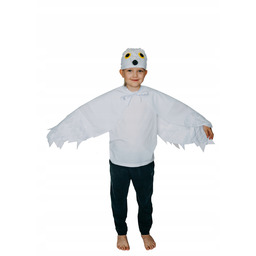 Sowa strój przebranie czapka skrzydła komplet