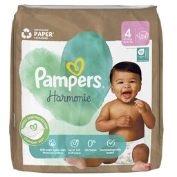 Pampers Harmonie Pieluszki rozmiar 4 Maxi 9-14 kg,