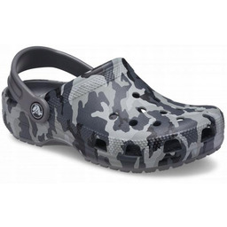 Dziecięce Lekkie Klapki Chodaki Crocs Classic Camo Kids