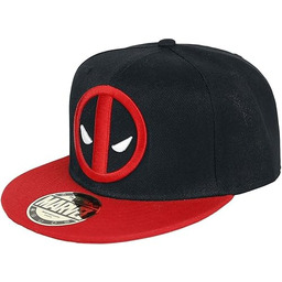 timecity Deadpool - Logo czarno-czerwone Snapback