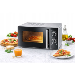 Kuchenka Mikrofalowa Mikrofalówka 2W1 Grill 900W 20L Wolnostojąca