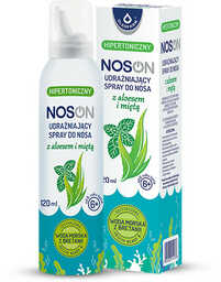 Nosonek hipertoniczny udrażniający spray do nosa z aloesem