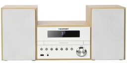 BLAUPUNKT Wieża MS45BT Jasne Drewno/Ecru, Odtw.CD/-R/-RW, BT, Tuner