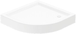 New Trendy Basic brodzik półokrągły akrylowy R55 80x80x16