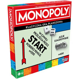HASBRO Gra planszowa Monopoly Classic Refresh G0009