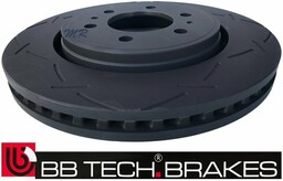 Przednia NACINANA tarcza hamulcowa BB-TECH SLOTTED Lincoln Navigator