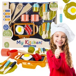 Zestaw kuchenny Grill, zabawka dla dzieci 3+ MEGA