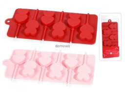 SILIKONOWA FORMA DO LIZAKÓW SERCA SERDUSZKA