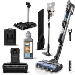 PHILIPS Odkurzacz pionowy AquaTrio 9000 XW9463/11 Bezprzewodowy (Mopujący)