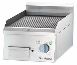 Płyta grillowa elektryczna/ ryflowana/ 4 kW Stalgast 9730200