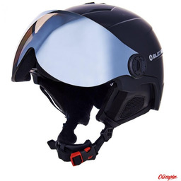 Kask narciarski Blizzard Double Visor black matt, smoke