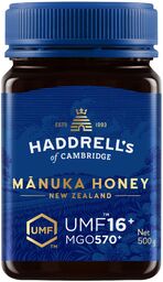 Haddrell''s, miód Manuka UMF 16+ MGO 570+, 500