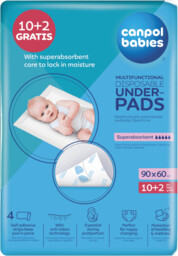 Canpol Babies Wielofunkcyjne podkłady higieniczne 90x60 10 +