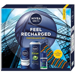 Men Feel Recharged zestaw nawilżający krem do twarzy