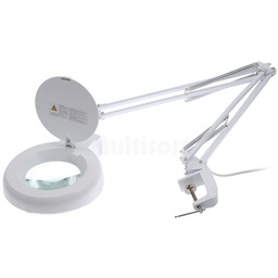 Lupa podświetlana stołowa 8 dioptrii fi 120mm