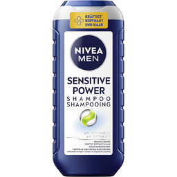 NIVEA MEN Sensitive Power Shampoo (250 ml), uspokajający