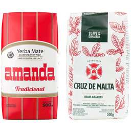 Zestaw Yerba Mate Amanda Elaborada + Cruz de