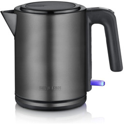 Severin WK 9342 Czajnik bezprzewodowy ciemny inox-stal nierdzewna
