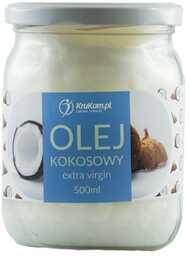 Olej KOKOSOWY 500ml Extra Virgin Zimnotłoczony