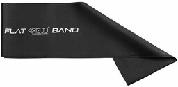 Taśma rehabilitacyjna FLAT BAND 2M opór:5/7 czarna