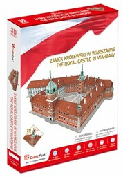 CUBIC FUN Puzzle 3D Budowle Świata Zamek Królewski