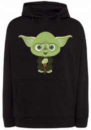 Bluza męska nadruk fun art YODA r.XL