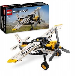 LEGO TECHNIC - Biały samolot transportowy ZESTAW LEGO