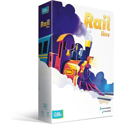 Rail Line (ENG/DE), flip-and-Write gra kolejowa, gra rodzinna