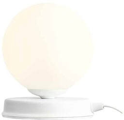 Lampa biurkowa BALL WHITE S 1076B_S elegancka -