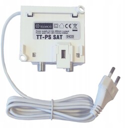 Zwrotnica zasilająca tt-ps sat zasilacz antenowy 12vdc 250ma