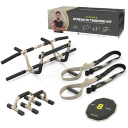 Centr Zestaw Strength Training Kit drążek + uchwyty
