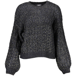 DESIGUAL SWETER DAMSKI CZARNY