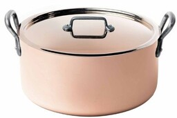 Debuyer Garnek z pokrywką de Buyer Inocuivre Tradition