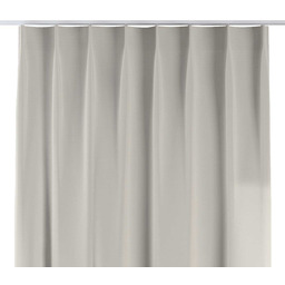 Zasłona na haczykach flex pojedynczych, silver(jasnoszary), Cotton Panama