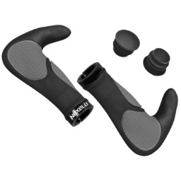 Chwyty rogi kierownicy ERGO obejma 128mm