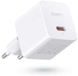 Aukey PA-Y20S White Mini ładowarka sieciowa 1xUSB-C 20W
