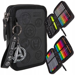 Coolpack Piórnik Z Wyposażeniem Dwukomorowy Marvel Avengers