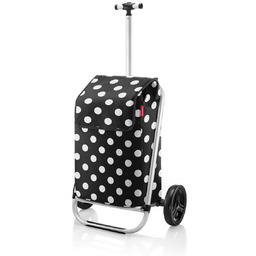 Wózek SHOPPING TROLLEY, dots white, Reisenthel