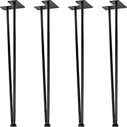 4x METALOWE NOGI STOŁU HAIRPIN LEGS 60 CM