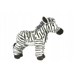 Realistyczna Zebra Maskotka 31cm Zoo
