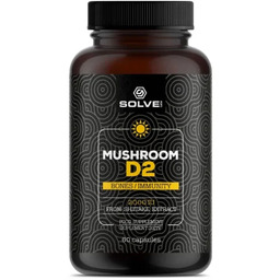 Solve Labs Witamina D2 z grzybów Shiitake 2000