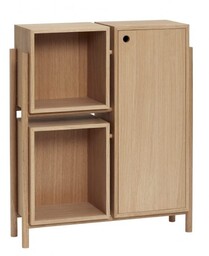 Hubsch OAK Komoda Dębowa 90 cm