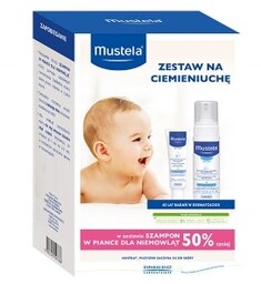 Mustela, Zestaw kosmetyków na ciemieniuchę, 2 szt,