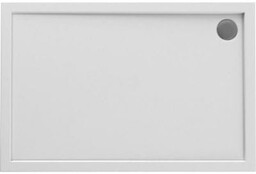 Oltens Superior brodzik 120x80 cm prostokątny akrylowy biały