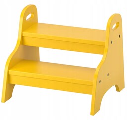 Ikea Trogen taboret dziecięcy schodki Żółty